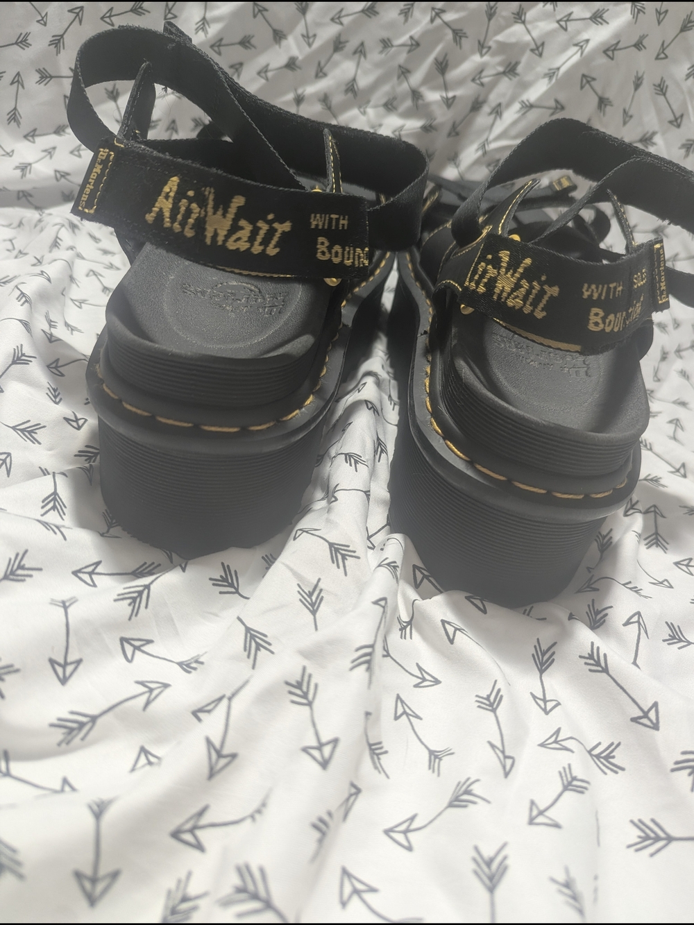 Dr. Martens Kimber Hydro Platform Black Sandals - Picture 6 of 11